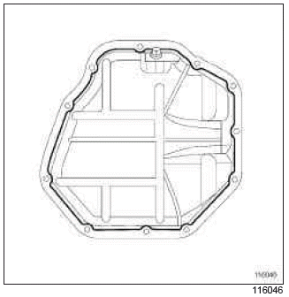 Renault Clio. Lower cover: Removal - Refitting