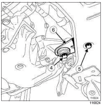 Renault Clio. Lower cover: Removal - Refitting