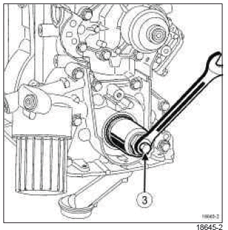 Renault Clio. Oil pump: Removal - Refitting