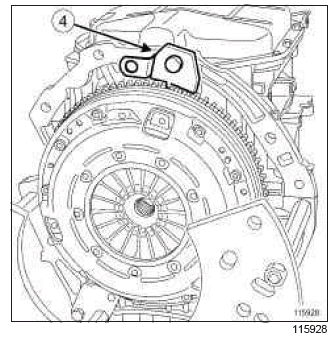 Renault Clio. Timing chain: Removal - Refitting