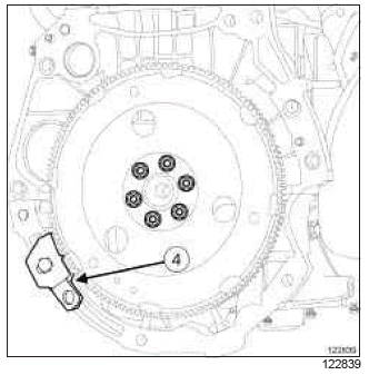 Renault Clio. Timing chain: Removal - Refitting