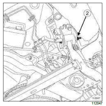 Renault Clio. Rubber bush: Adjustment