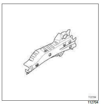 Renault Clio. Upper reinforcement of scuttle side panel