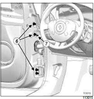 Renault Clio. Front side door