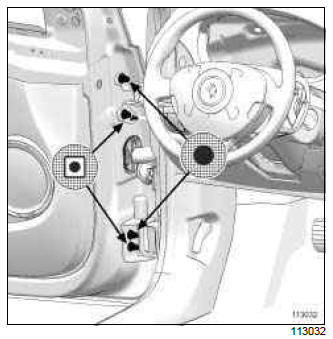 Renault Clio. Front side door