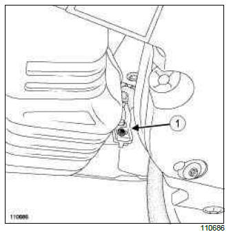 Renault Clio. Silencer: Removal - Refitting