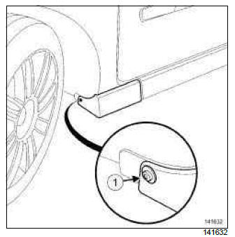 Renault Clio. Sill panel extension: Removal - Refitting