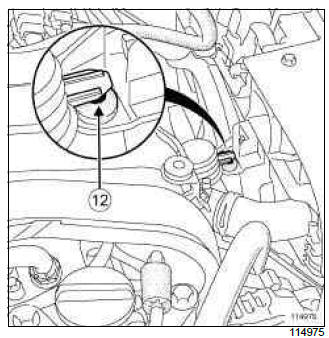 Renault Clio. Throttle valve: Removal - Refitting