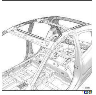 Renault Clio. Roof