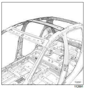 Renault Clio. Roof