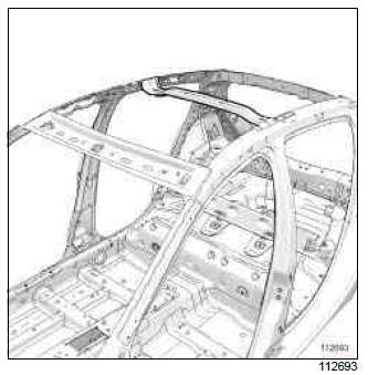 Renault Clio. Roof