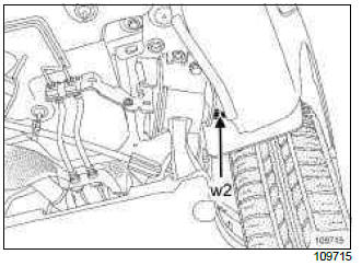 Renault Clio. Underbody heights: Adjustment value