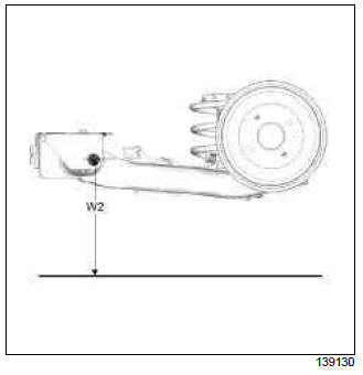 Renault Clio. Underbody heights: Adjustment value