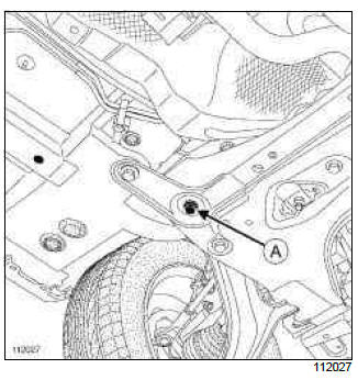 Renault Clio. Vehicle on repair bench: Description