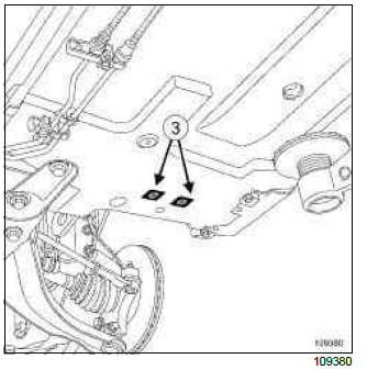 Renault Clio. Vehicle on repair bench: Description