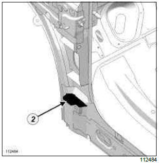 Renault Clio. Hollow section inserts: List and location of components