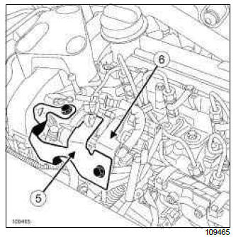 Renault Clio. Venturi: Removal - Refitting