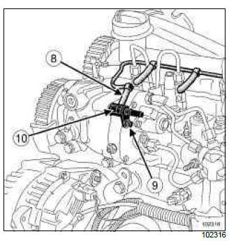 Renault Clio. Venturi: Removal - Refitting